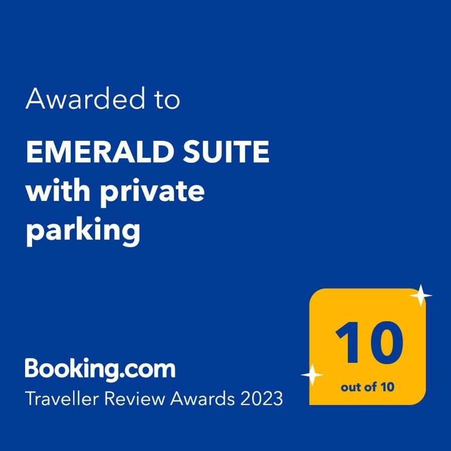 Emerald Suite With Private Parking Warna Zewnętrze zdjęcie